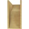 Ekena Millwork 10"W x 20"D x 20"H Classic Carmel Rough Cedar Woodgrain TimberThane Corbel, Primed Tan CORUR10X20X20CARRCPR - alternate 2